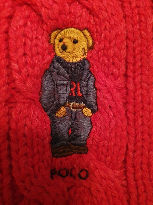 Bufanda Polo Raplh Lauren Teddy.