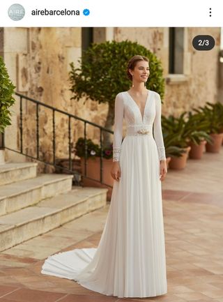 Vestido novia PARMA de Aire Barcelona
