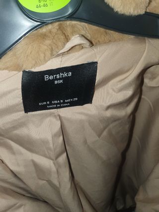 cazadora de pelo marron