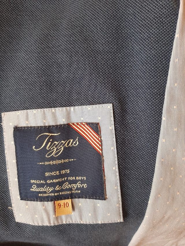 Americana Niño Azul TizzasTalla 9-10