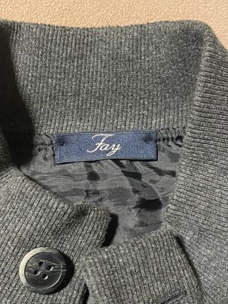 Fay giubbino/bomber primaverile effetto vintage ta