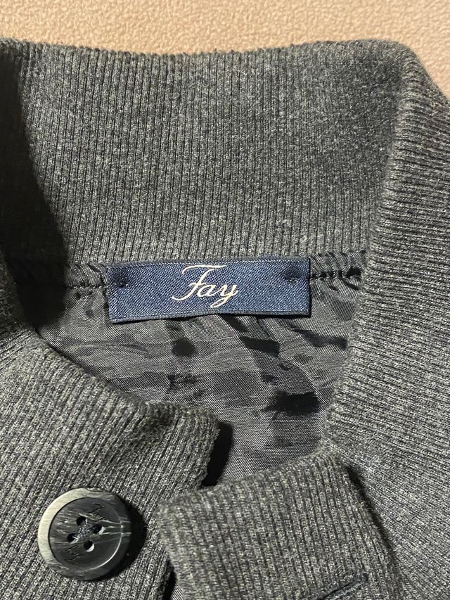 Fay giubbino/bomber primaverile effetto vintage ta