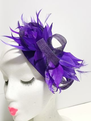 TOCADO COLOR MORADO