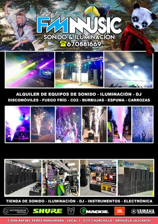 Alquiler de Equipos de Sonido Mackie