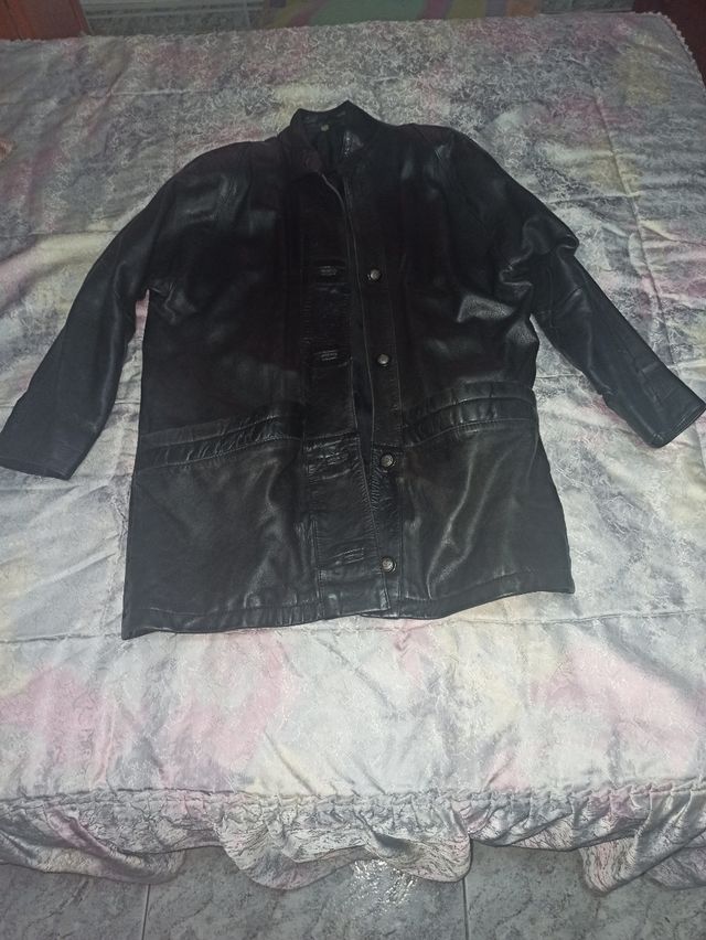 Chaqueta de Piel Vintage