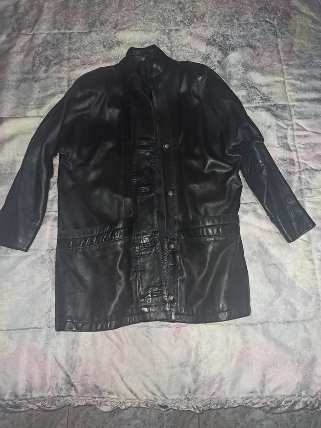 Chaqueta de Piel Vintage