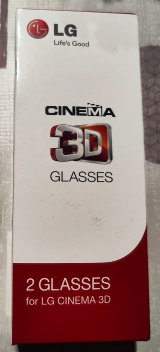 Set de 2 Gafas 3D LG EBX61668501 (AG-F310)