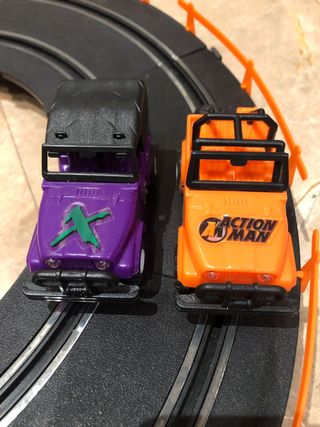CIRCUITO SCALEXTRIC ACTION MAN RACING EXTREME