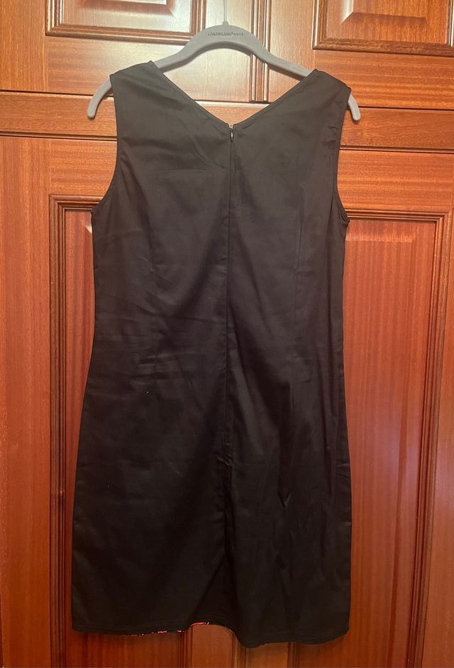 Vestido estampado talla S.