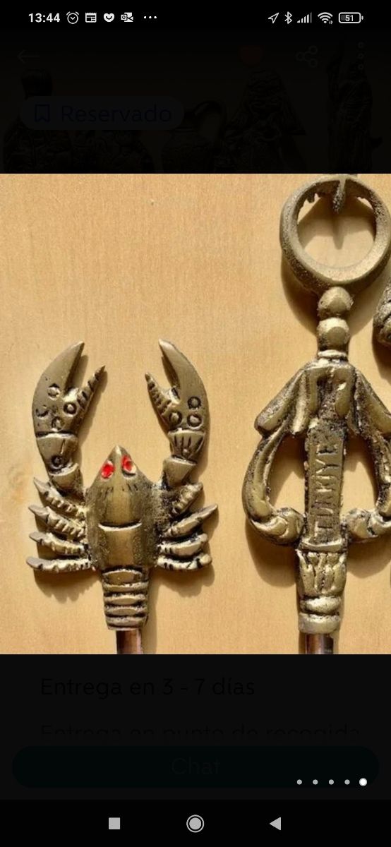 Set di spiedini. Carne turca in bronzo