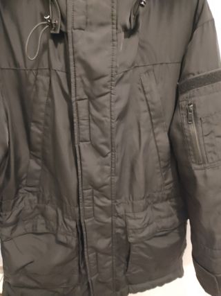 Parka negra chico