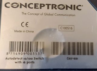 switch 16 puertos conceptronic