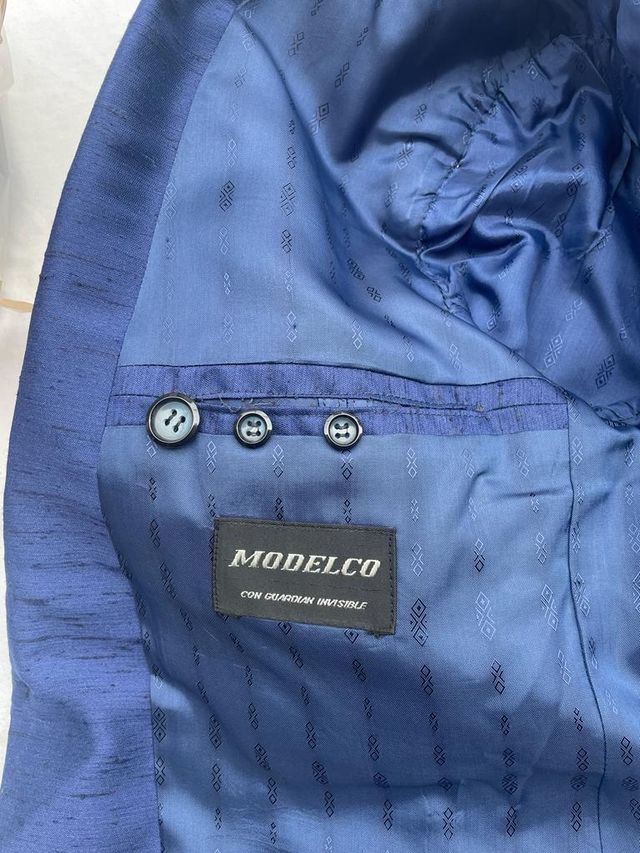 blazer giacca blu elettrico modelco taglia M 48