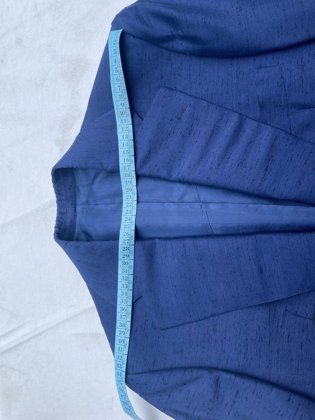 blazer giacca blu elettrico modelco taglia M 48