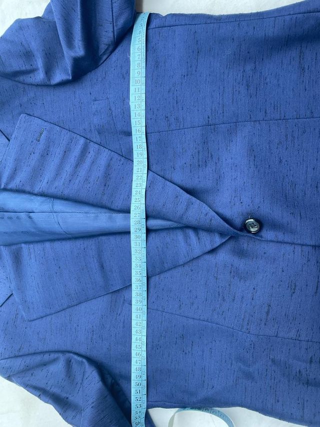 blazer giacca blu elettrico modelco taglia M 48