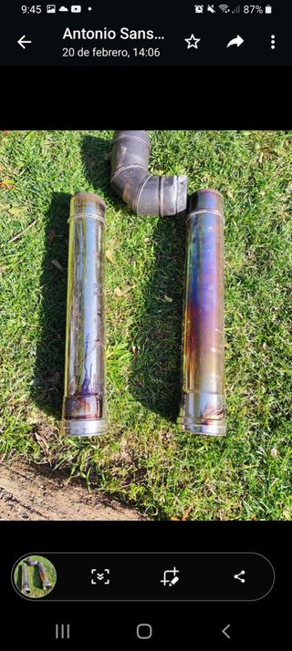 tubos chimenea leroy merlin nuevos