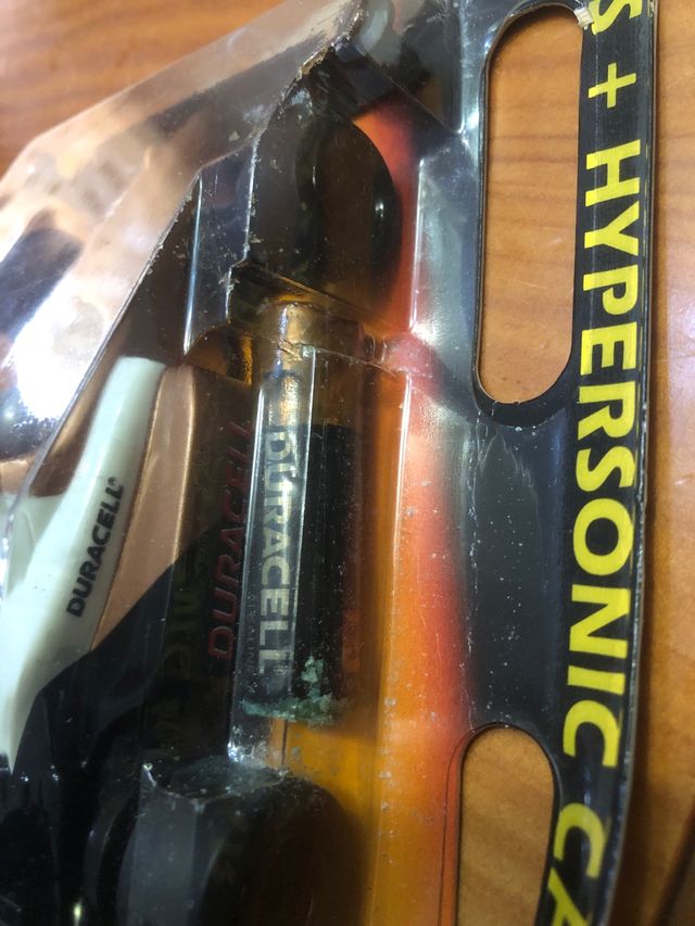 Auto da corsa Duracell d'epoca anni '80