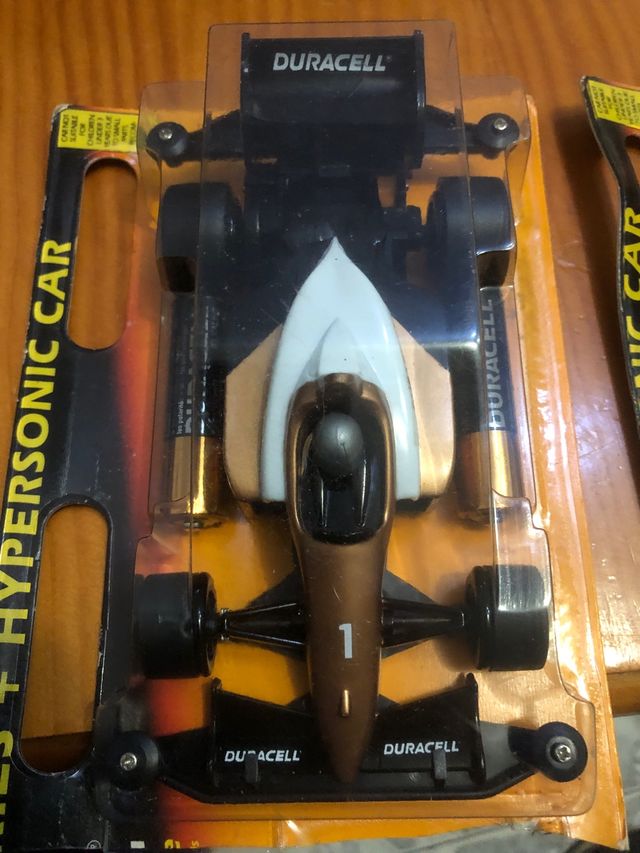 Auto da corsa Duracell d'epoca anni '80