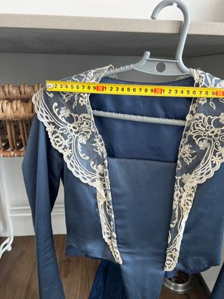 Traje fallera, corpiño + zapatos