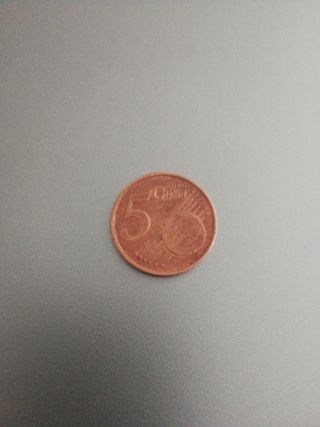 moneda 5 céntimos Francia 1999