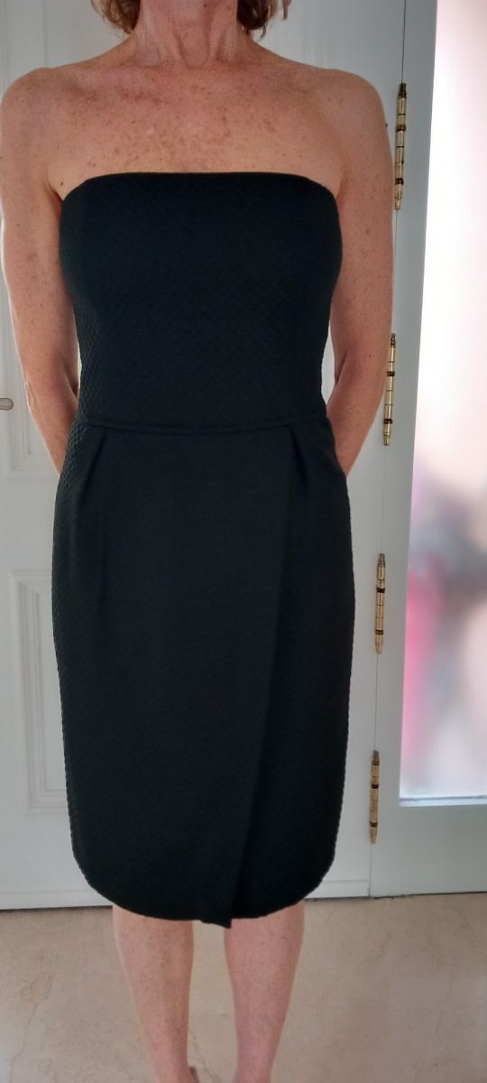 Vestido palabra de honor Zara.  Evento  Fiesta