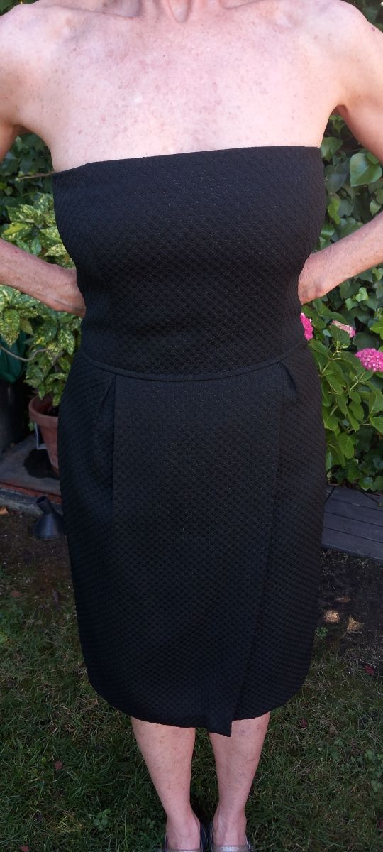 Vestido palabra de honor Zara.  Evento  Fiesta