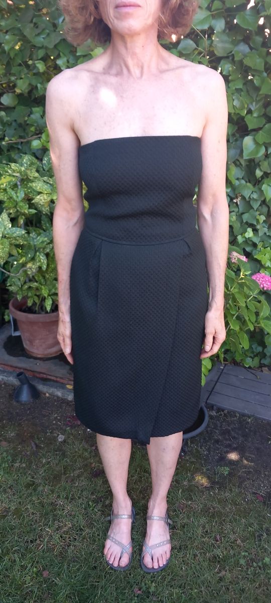 Vestido palabra de honor Zara.  Evento  Fiesta