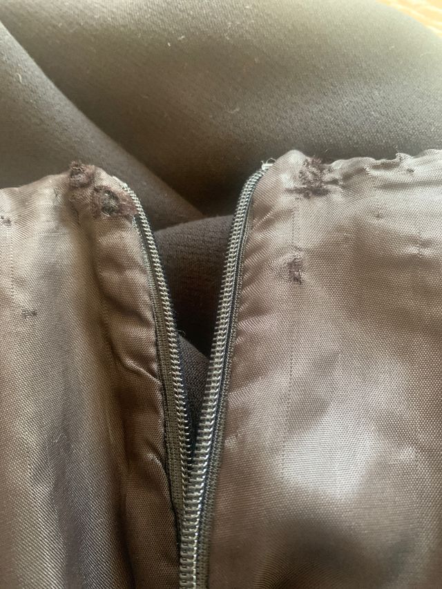 Falda negra Cortefiel T 48