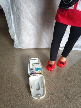 Muñeca Nancy fotógrafa /periodista