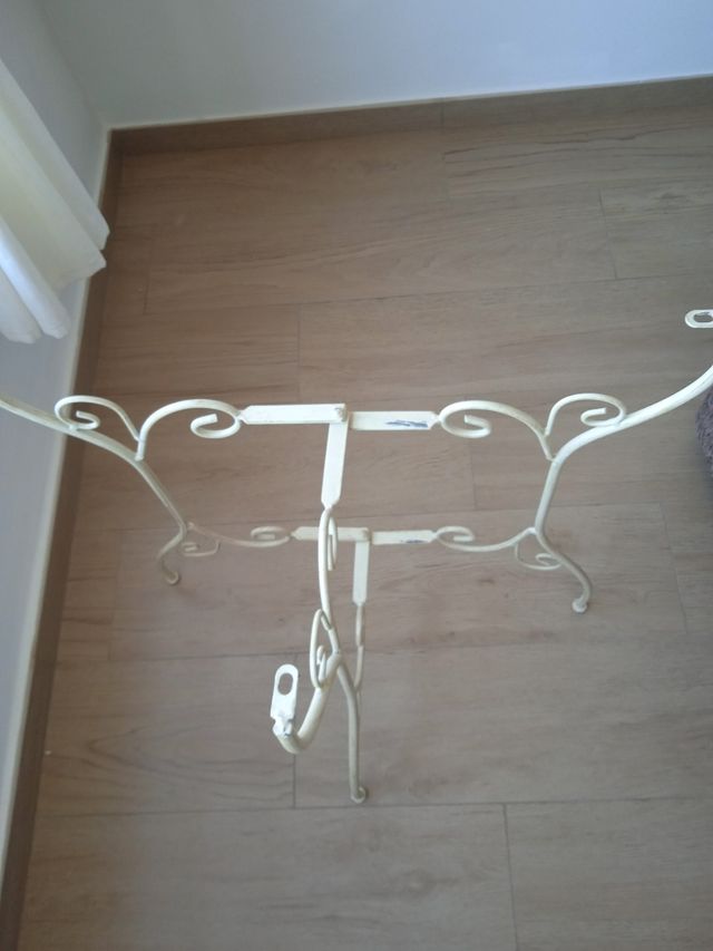 Entradita en forja color marfil