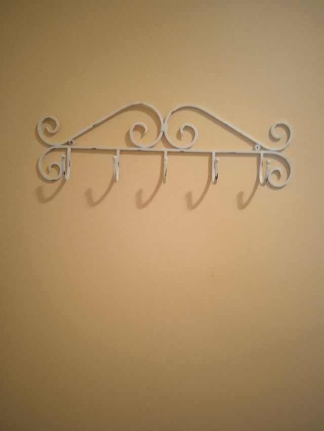 Entradita en forja color marfil