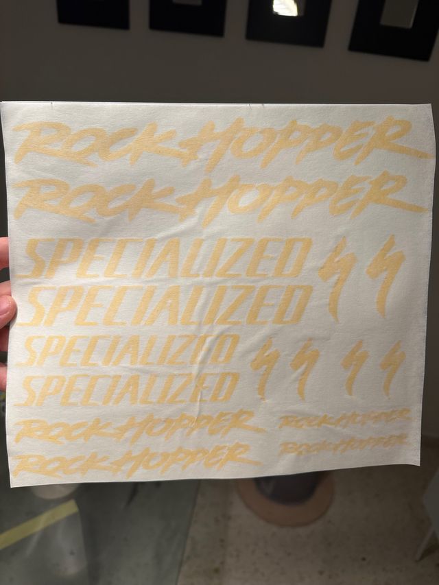 Specialized Rock Hopper pegatinas