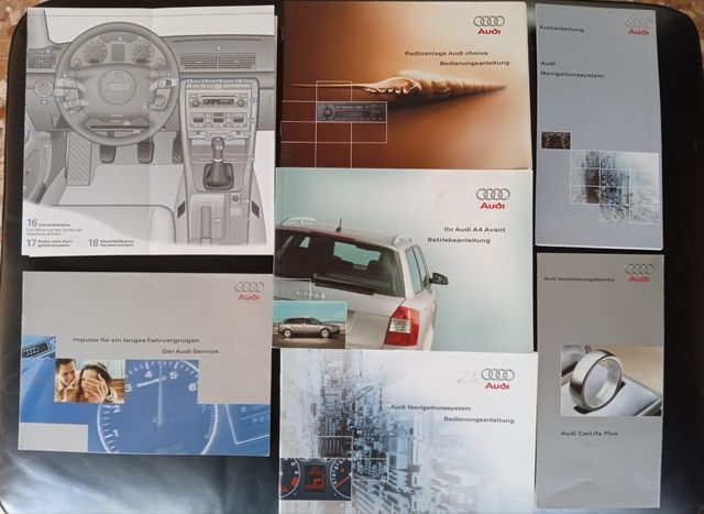 Manual instrucciones Audi a4