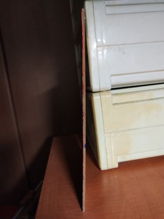 Pintura medieval en acrílico sobre tabla.