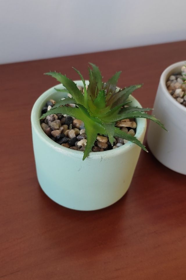 Conjunto de 3 plantas artificiales