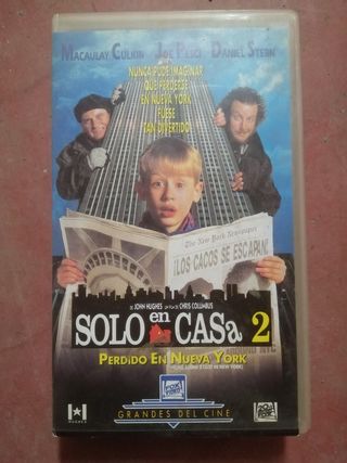 PELÍCULA VHS SOLO EN CASA 2 PAL VHS HOME ALONE 2