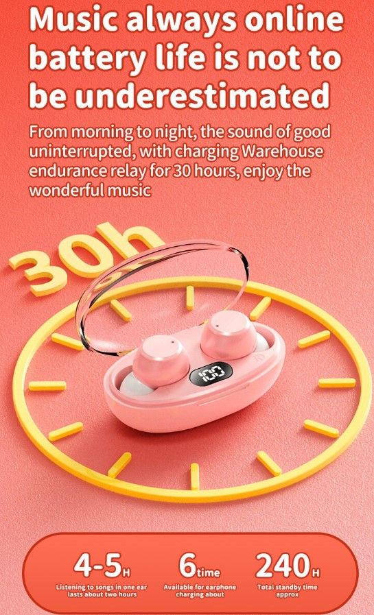 Auriculares Bluetooth T62