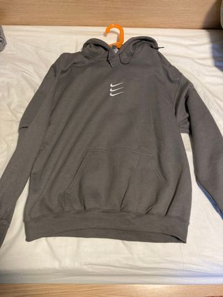 sudadera nike tres logos mujer