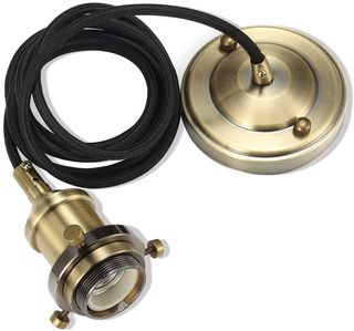 Lámpara de techo vintage, diseño Edison retro