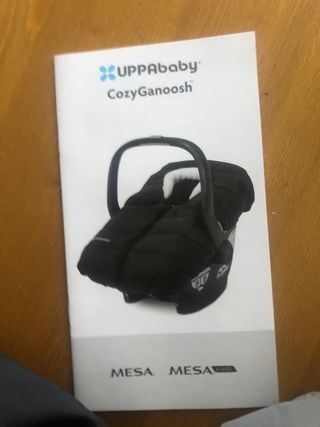 Funda de abrigo para el grupo 0 de uppababy