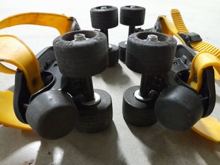 Pattini a rotelle quad regolabili Gioca