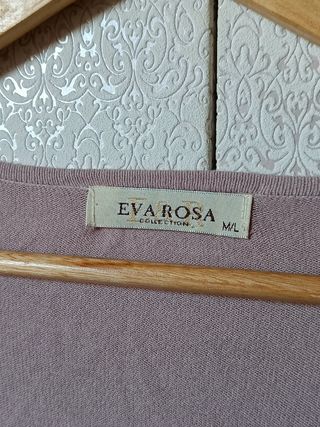 Chaqueta rosa botones lana y cashmere 