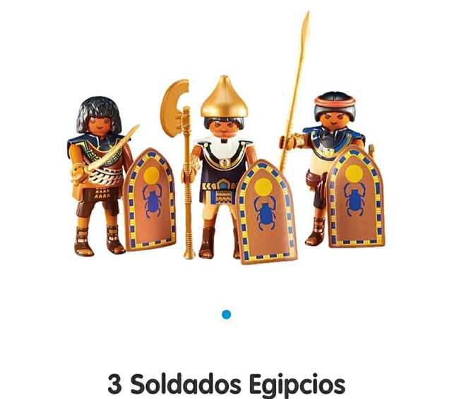 soldados egipcios Playmobil
