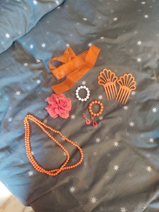 Complementos de flamenca de niña