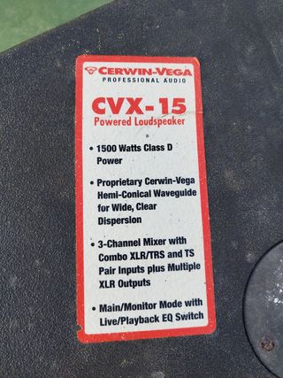 juego de altavoces activos cerwin vega