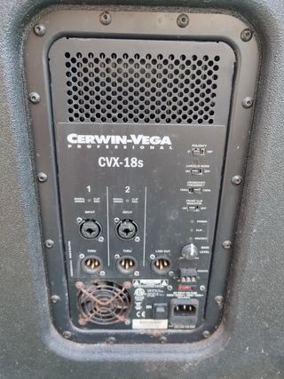 juego de altavoces activos cerwin vega