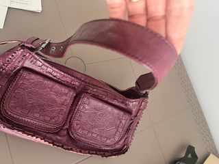 Bolso cuero Pull and Bear.