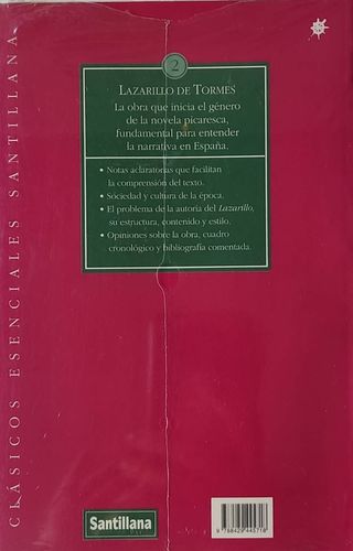 El Lazarillo de Tormes. Precintado