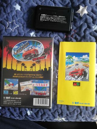 Mega Drive OutRun Completo JAP