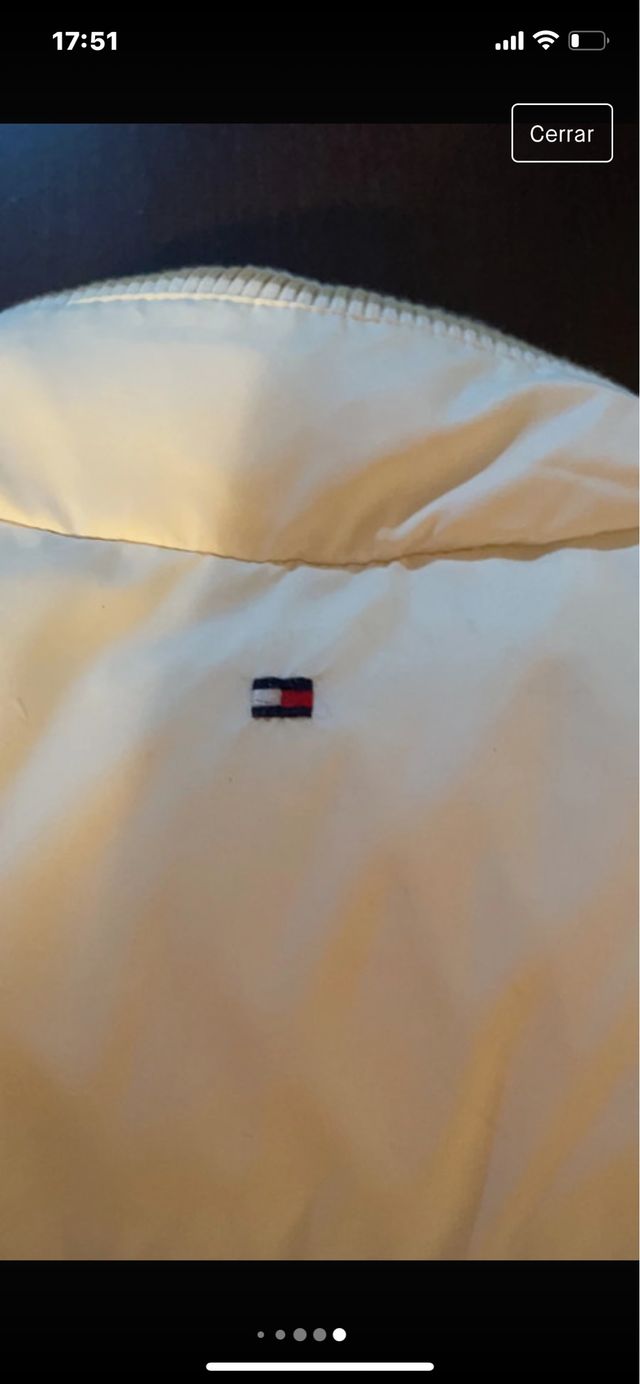 Abrigo tommy, plumas